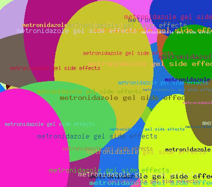 metronidazole gel side effects